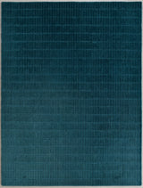 Hand-Tufted 100% Wool Rug – Unique Modern Geometric Grid Pattern