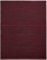 Modern Hand Tufted Wool Rug, Thin Striped Pattern, Soft Wool Carpet