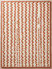 Hand-Tufted Wool Area Rug, Botanical Vine Pattern, Soft Thick Wool Carpet
