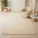 Solid Hand Tufted Wool Area Rug, Soft Plush Carpet