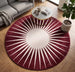 Modern Round Area Rug – Hand-Tufted with 100% New Zealand Wool