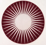 Modern Round Area Rug – Hand-Tufted with 100% New Zealand Wool