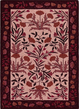 Hand-Tufted Adeline Wool Rug with Traditional Floral Tulip Design