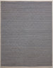 Modern Hand Tufted Wool Rug, Thin Striped Pattern, Soft Wool Carpet