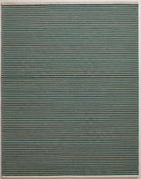 Modern Hand Tufted Wool Rug, Thin Striped Pattern, Soft Wool Carpet