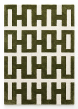 Modern Collection Hand-Tufted Wool Rug, Soft Plush Handmade Carpet