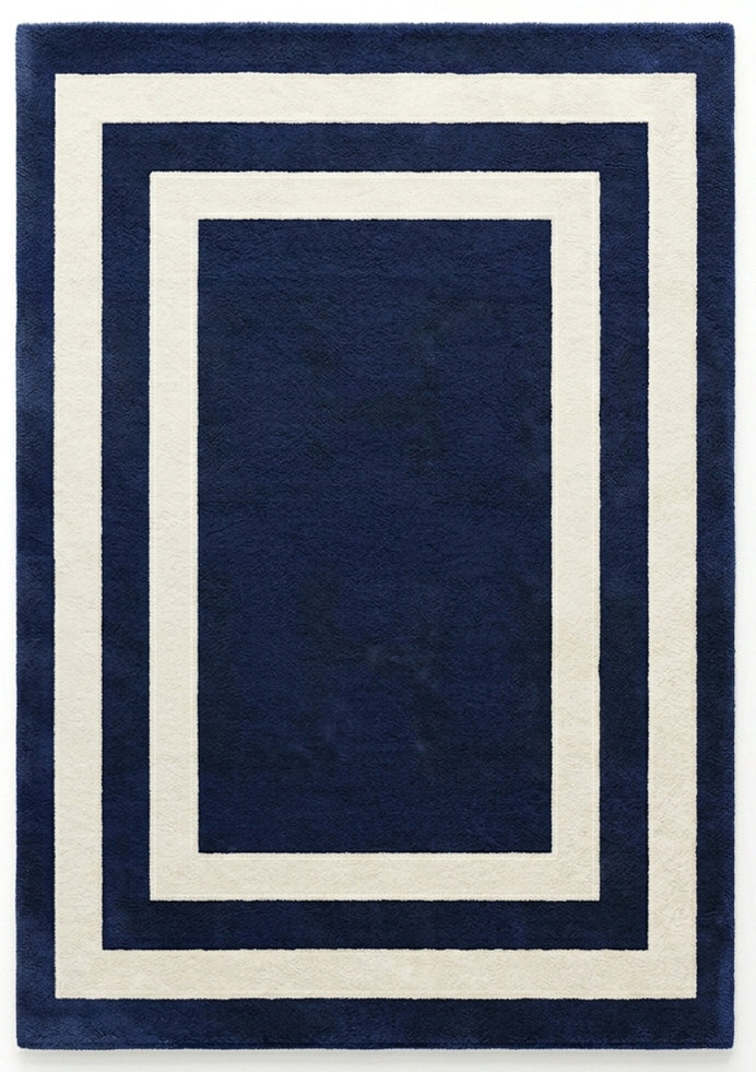 Modern Collection Hand-Tufted Wool Rug, Soft Plush Handmade Carpet