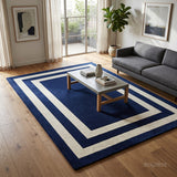 Modern Collection Hand-Tufted Wool Rug, Soft Plush Handmade Carpet