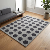 Modern Collection Hand-Tufted Wool Rug, Soft Plush Handmade Carpet