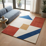 Modern Collection Hand-Tufted Wool Rug, Soft Plush Handmade Carpet