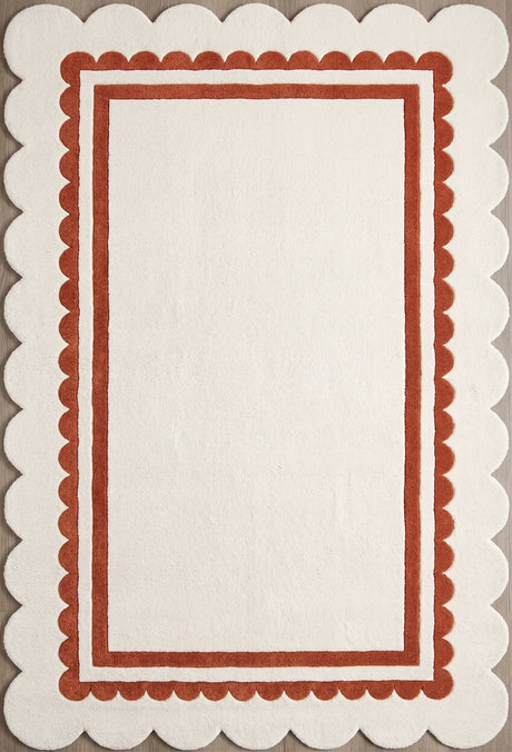 Modern Collection Hand-Tufted Wool Rug, Soft Plush Handmade Carpet