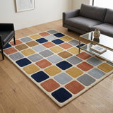 Modern Collection Hand-Tufted Wool Rug, Soft Plush Handmade Carpet