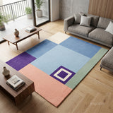Modern Collection Hand-Tufted Wool Rug, Soft Plush Handmade Carpet