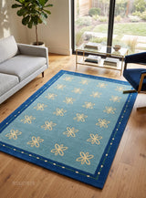 Modern Collection Hand-Tufted Wool Rug, Soft Plush Handmade Carpet