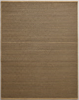 Modern Hand Tufted Wool Rug, Thin Striped Pattern, Soft Wool Carpet