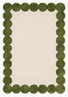 Hand-Tufted Scalloped Wool Area Rug | Modern Irregular Shape with Soft Plush Pile