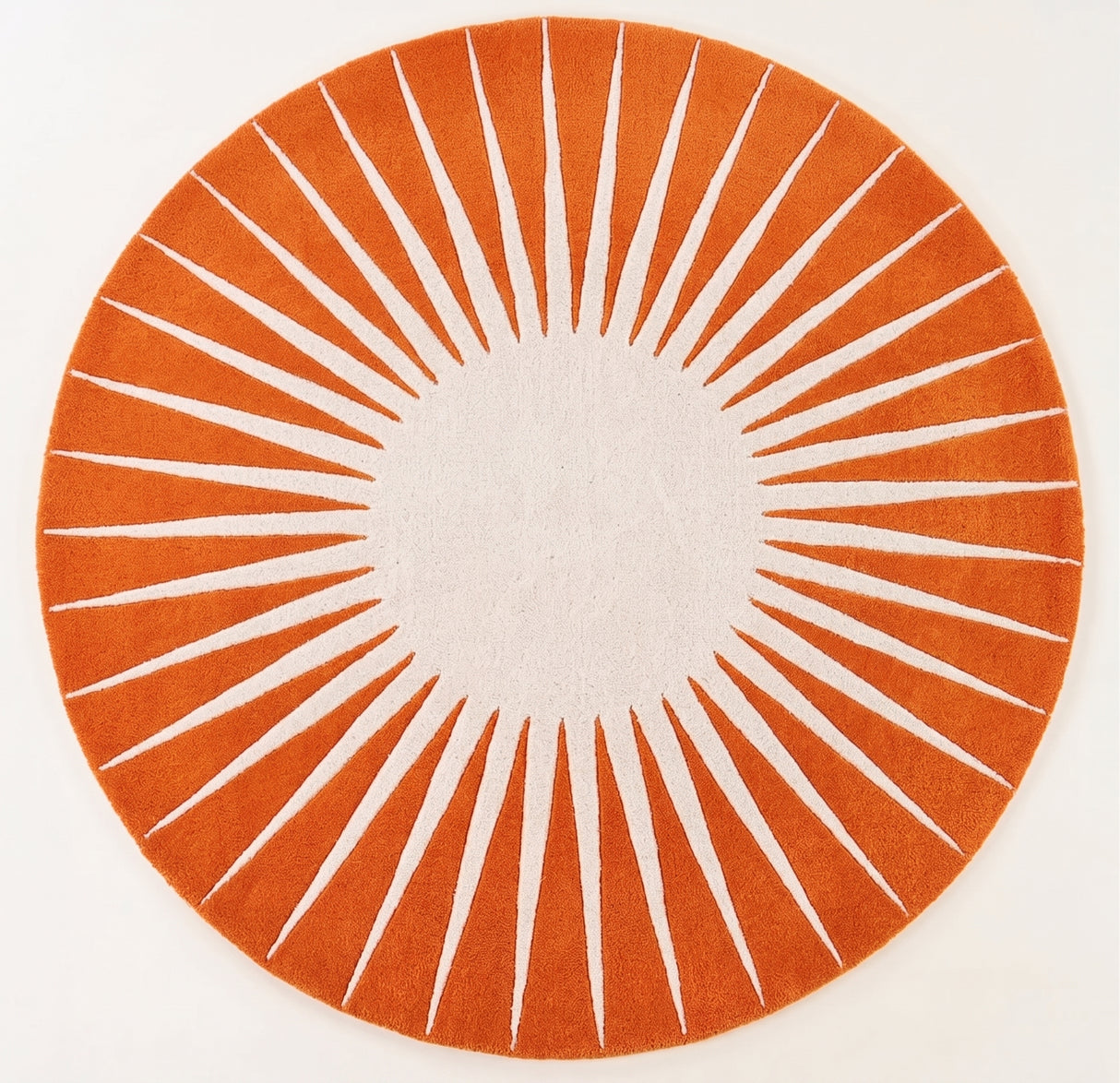 Modern Round Area Rug – Hand-Tufted with 100% New Zealand Wool