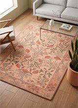 Hand-Tufted Adeline Wool Rug with Traditional Floral Tulip Design