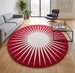 Modern Round Area Rug – Hand-Tufted with 100% New Zealand Wool
