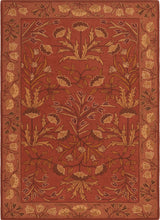 Hand-Tufted Adeline Wool Rug with Traditional Floral Tulip Design