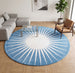 Modern Round Area Rug – Hand-Tufted with 100% New Zealand Wool