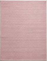 Modern Hand Tufted Wool Rug, Thin Striped Pattern, Soft Wool Carpet