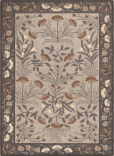 Hand-Tufted Adeline Wool Rug with Traditional Floral Tulip Design