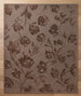 Hand Tufted Floral Wool Area Rug, Raised Botanical Carved Design