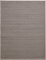 Modern Hand Tufted Wool Rug, Thin Striped Pattern, Soft Wool Carpet